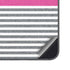 Pink and Grey Stripes Galaxy S25 Skin